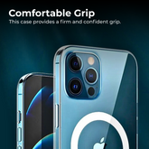 Magnetic Clear iPhone Case with Shockproof Protection